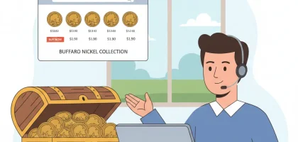 man wants to buy 2005 Buffalo Nickel Coin online
