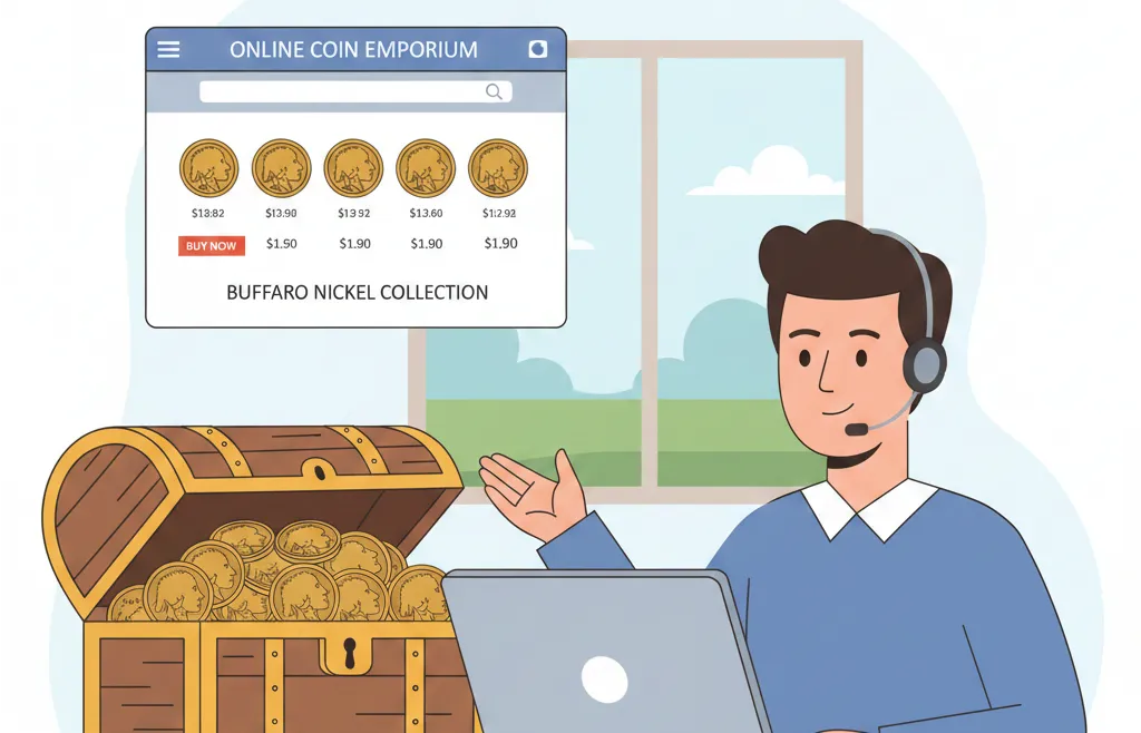 man wants to buy 2005 Buffalo Nickel Coin online